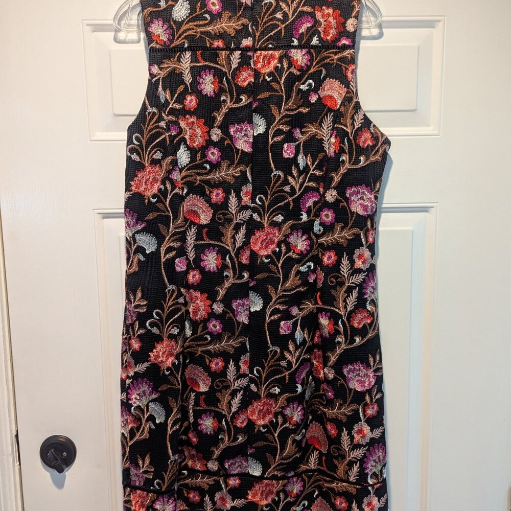 WHBM White House Black Market Floral Brocade Sheath Dress - Picture 3 of 7